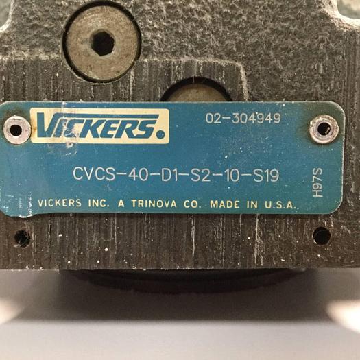 Used VICKERS Valve CVCS40D1S210S19 #92366