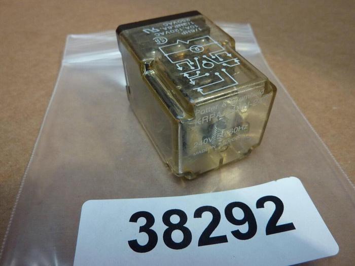Used POTTER & BRUMFIELD 11 Pin Relay KRPA-14AN-240 #38292