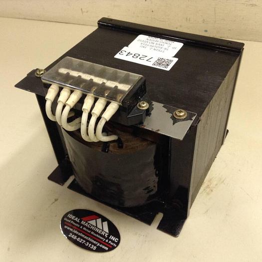 Used TOKYO SEIDEN 2.1 kVA Transformer TR-AI0199-F01A #72843