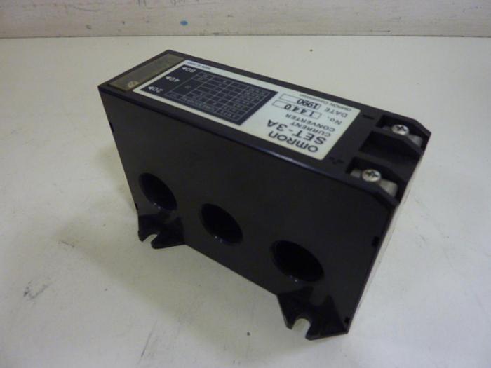Used OMRON Set - 3A Current Converter SET-3A #65703