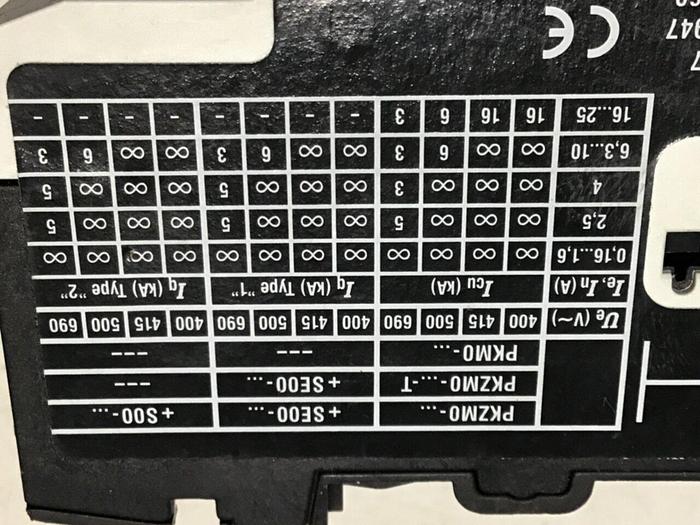 Used MOELLER Motor Protector Circuit Breaker PKZM0-10 #128855