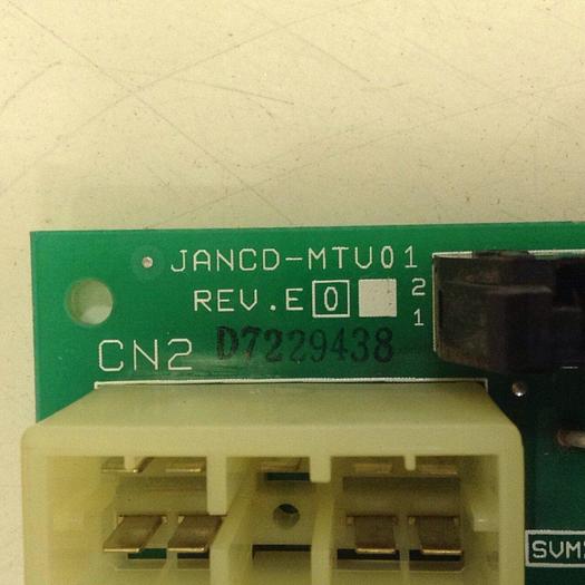 Used YASKAWA Distribution Board JANCD-MTU01 REV E0 #76954