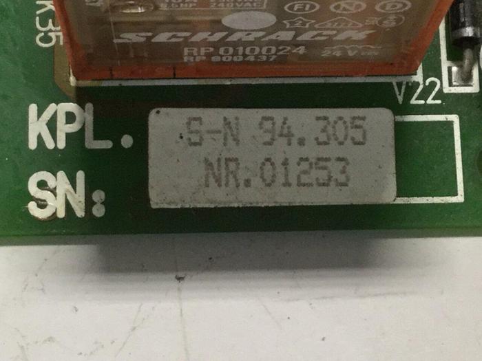 Used ARBURG Circuit Board 457B Used
