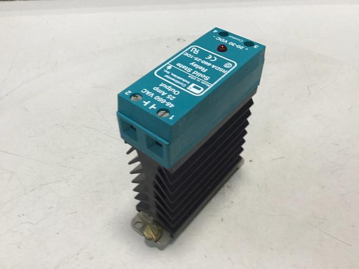 Used CONTINENTAL INDUSTRIES Solid State Relay RSDA-660-25-1DE #138131