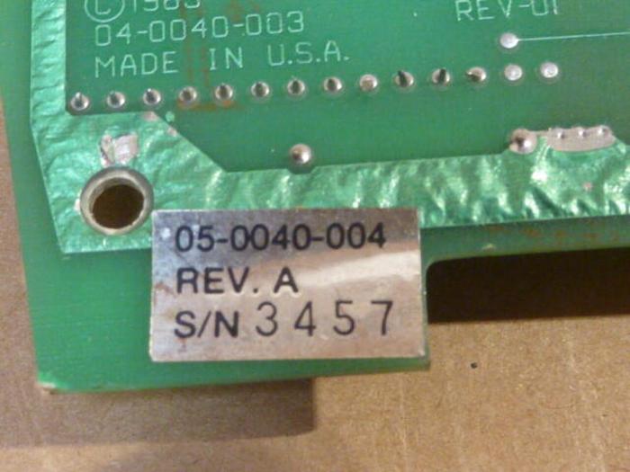 Used QUADRAM Circuit Board 05-0040-004 #32283