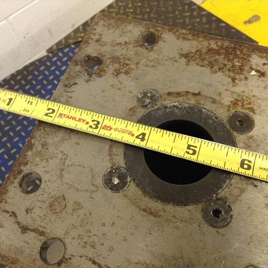 Used METAL FABRICATOR Stainless Steel Hopper HOPPER013 #82013