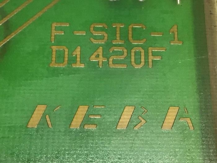 Used KEBA Circuit Board F-SIC-1 D1420F Used