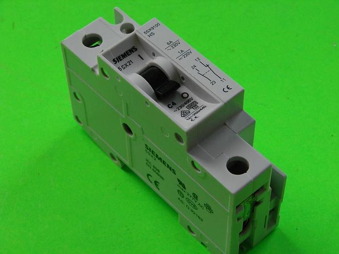 Used SIEMENS 4 Amp Circuit Breaker 5SX2C4 #55504