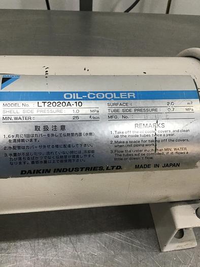 Used DAIKIN Heat Exchanger / Oil Cooler LT2020A-10 #136760