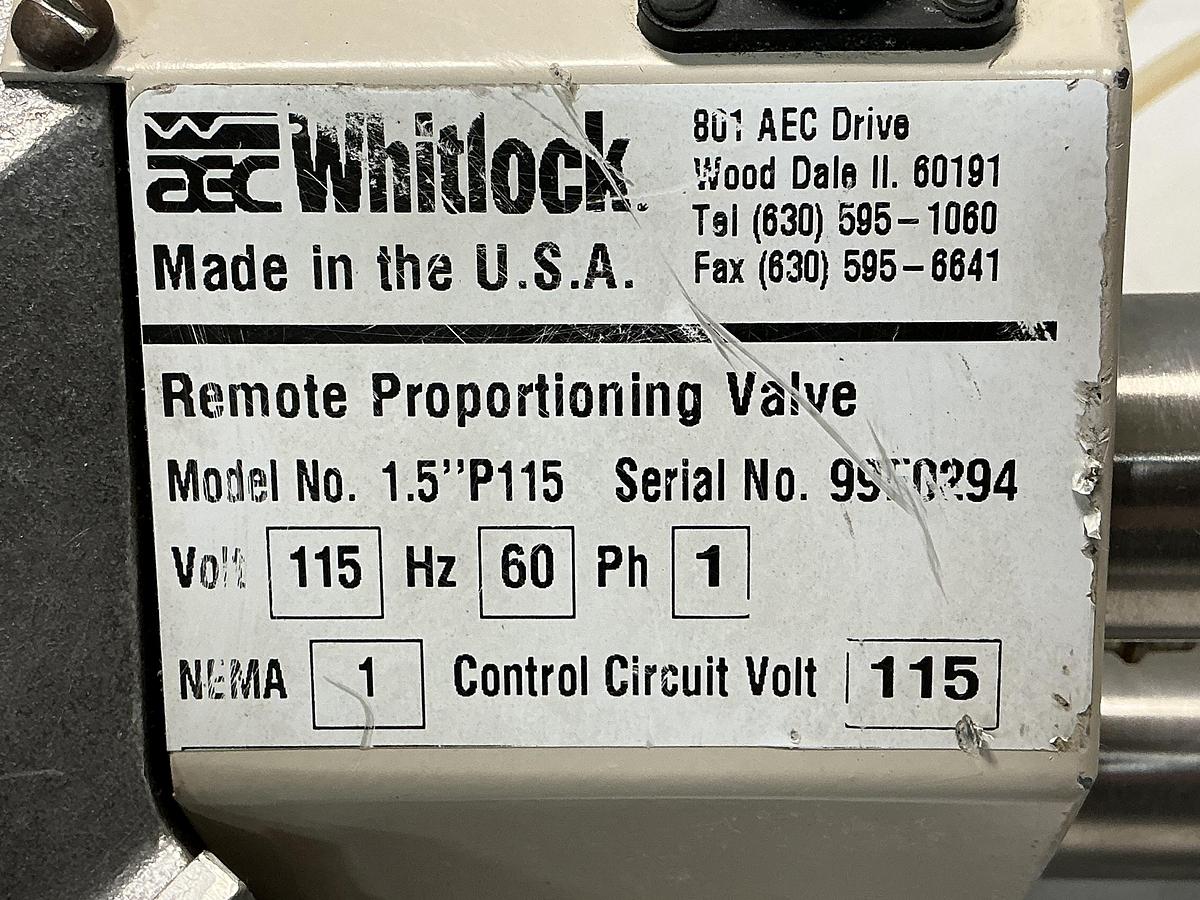 Used AEC WHITLOCK 1.5"P115