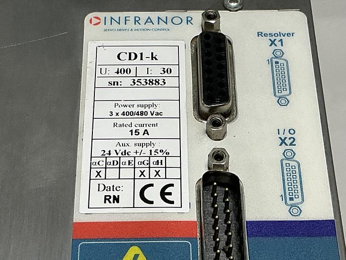 Used INFRANOR CD1-K 400/30