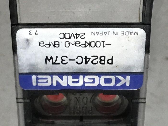 Used KOGANEI Solenoid Valve PB24C-37W #122228