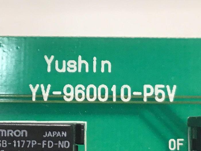 Used YUSHIN AMERICA Circuit Board YV-960010-P5V #92661