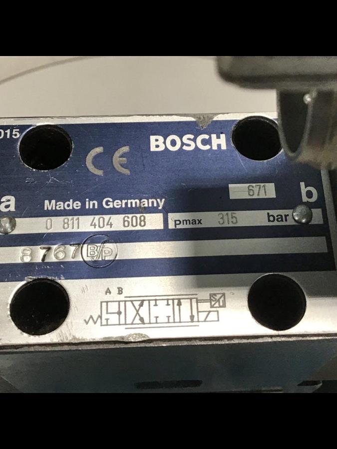 Used BOSCH Proportional Valve 0 811 404 608 USED