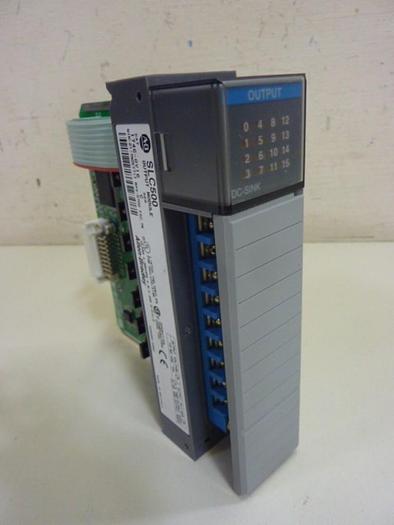 Used ALLEN BRADLEY Output Module 1746-OV16 SER C #47851
