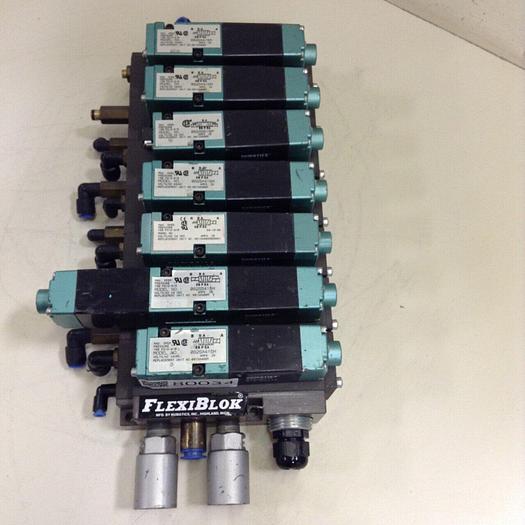 Used NUMATICS Control Block w/ Valves 082SA415M #80034