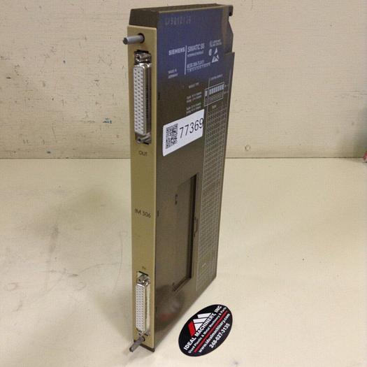 Used SIEMENS I/O Module 6ES5 306-7LA11 #77369