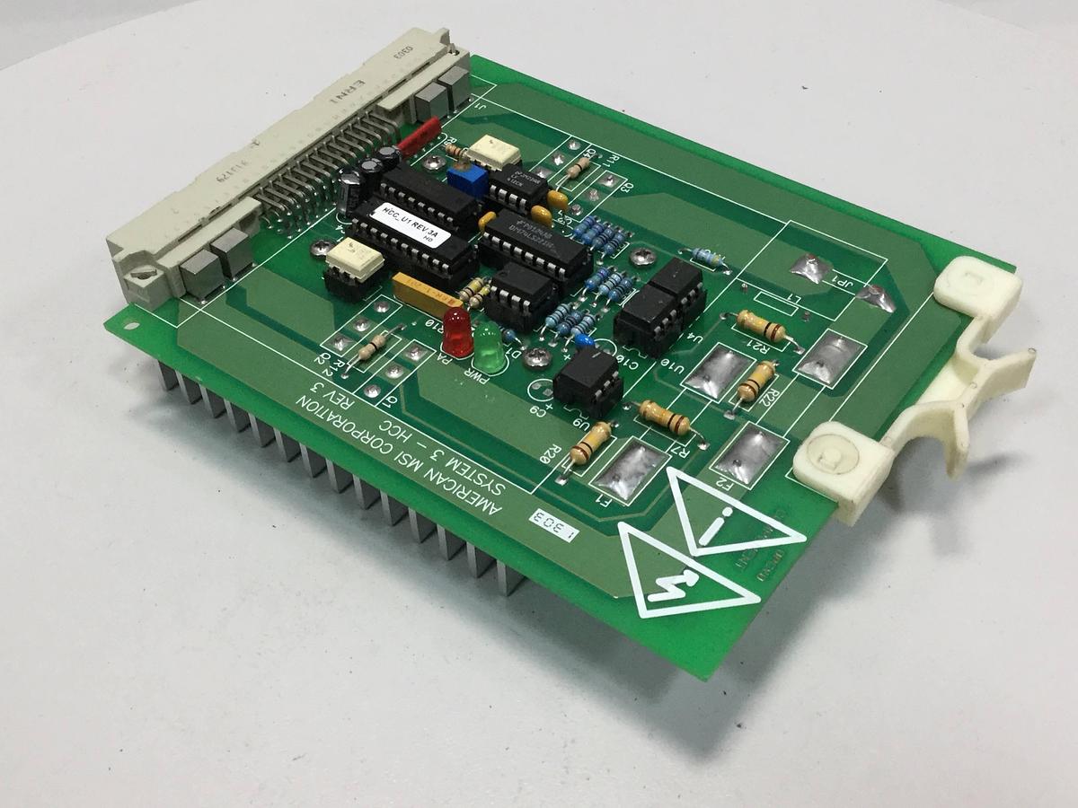 Used AMERICAN MSI Control Board C3201.010.045 Used