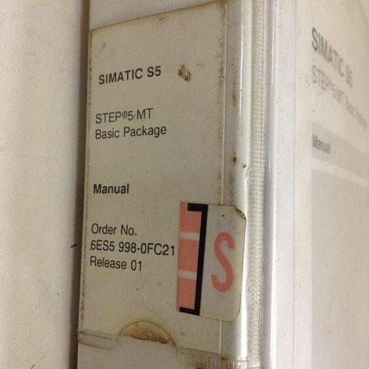 Used SIEMENS Manual 6ES5 998-0FC21 #70896