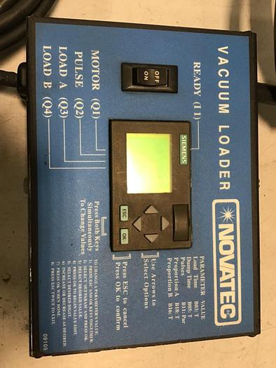 Used NOVATEC Vacuum Loader Control VL-5 CTRL #138367