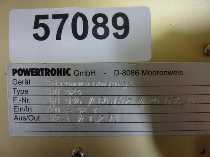Used POWERTRONIC Controller SU323 #57089