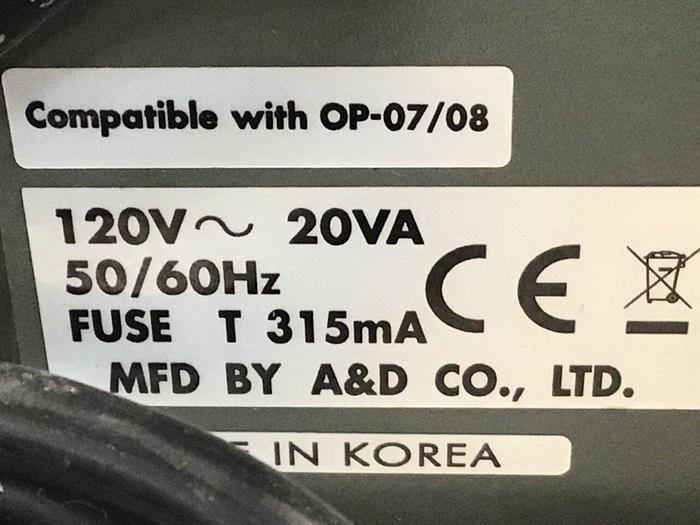 Used A&D CO Scale Indicator 4405 #124351