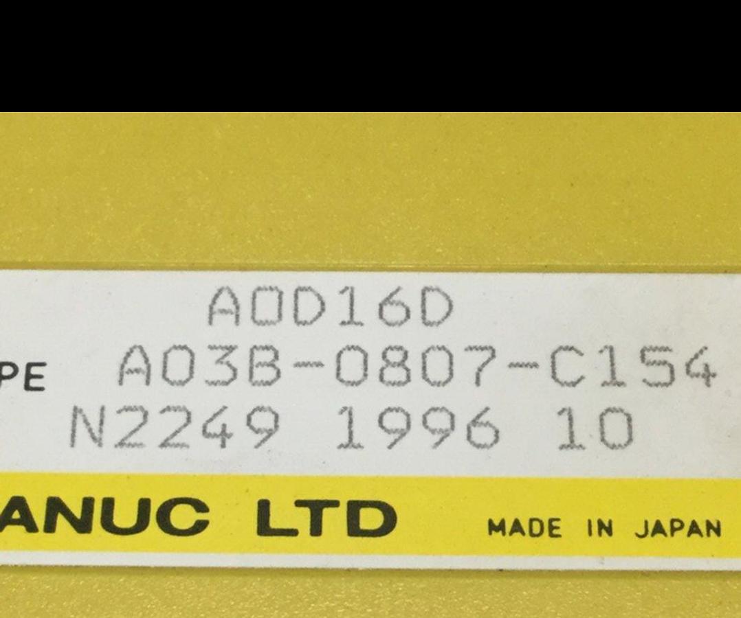 Used FANUC Module A03B-0807-C1554 USED