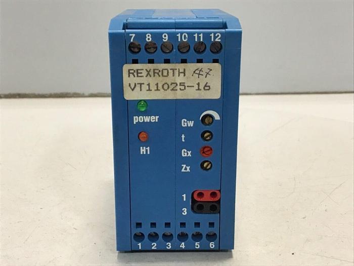 Used MANNESMANN REXROTH Amplifier VT11025-16 Used