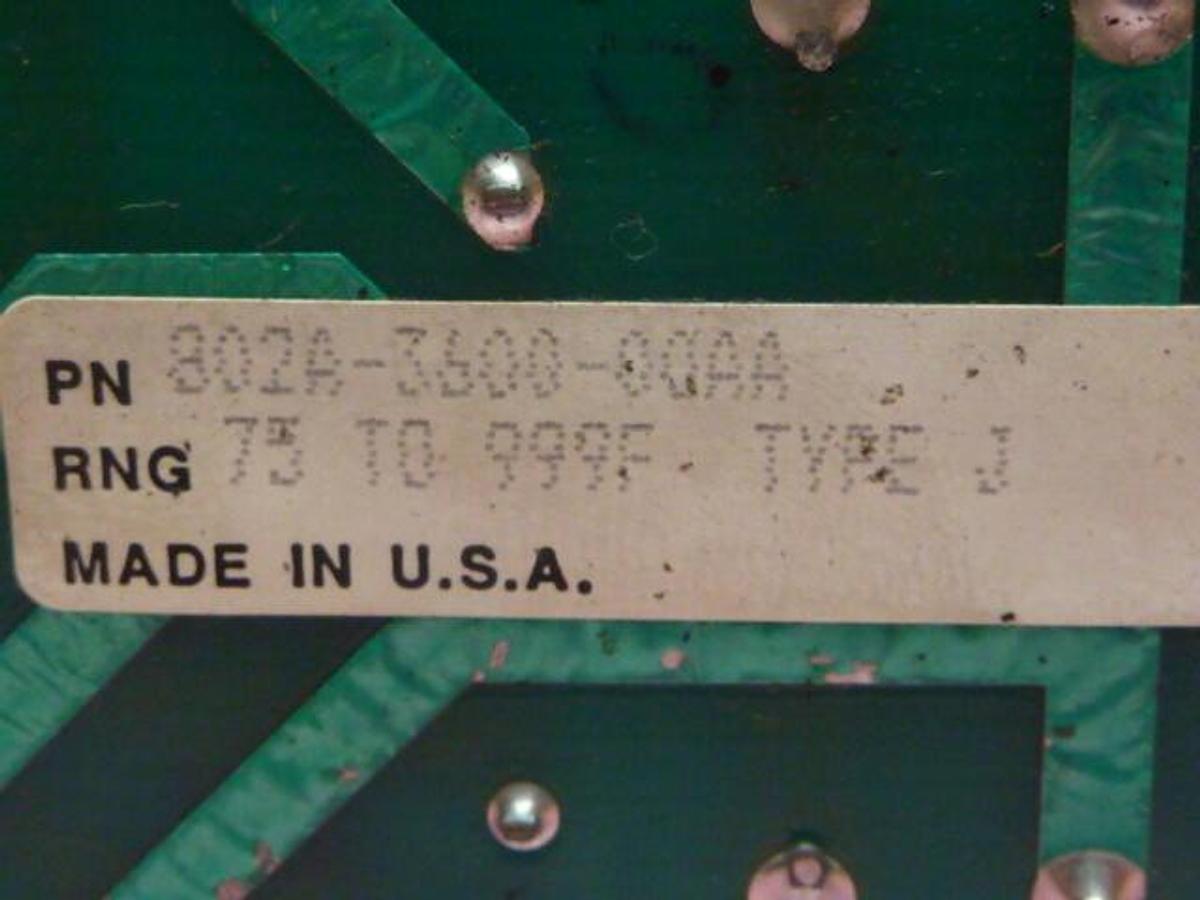 Used WATLOW Temperature Control 802A-3600-00AA USED