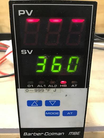 Used BARBER COLMAN Temp Control MBEA-02200-000-8-00 USED