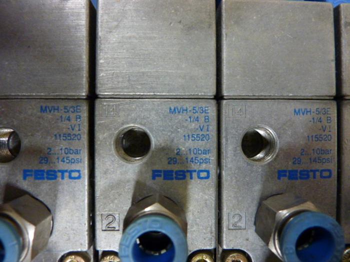Used FESTO Control Block / Valve Terminal IFB8-02 #52743