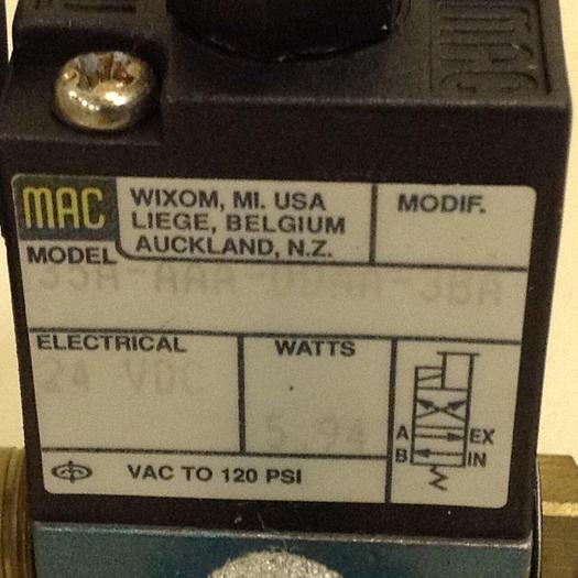 Used MAC 3-Port Control Solenoid Valve 35A-AAA-DDAA-3BA #78008