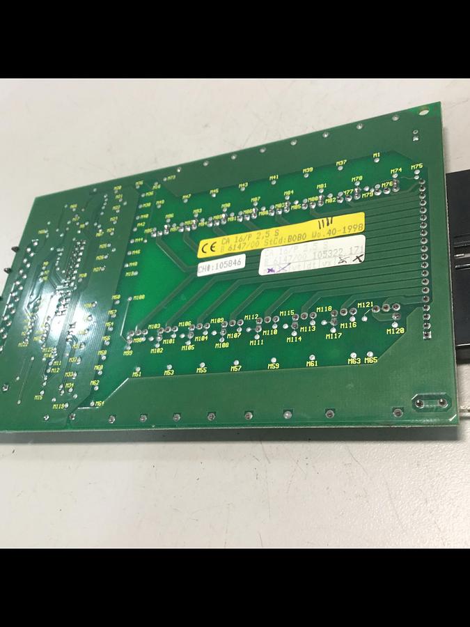 Used BACHMANN ELECTRONIC Output Card CA16/P2.5S E06149/00 002 USED