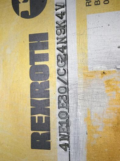 Used REXROTH Valve 4WE10E30/CG24N9K4V #110422