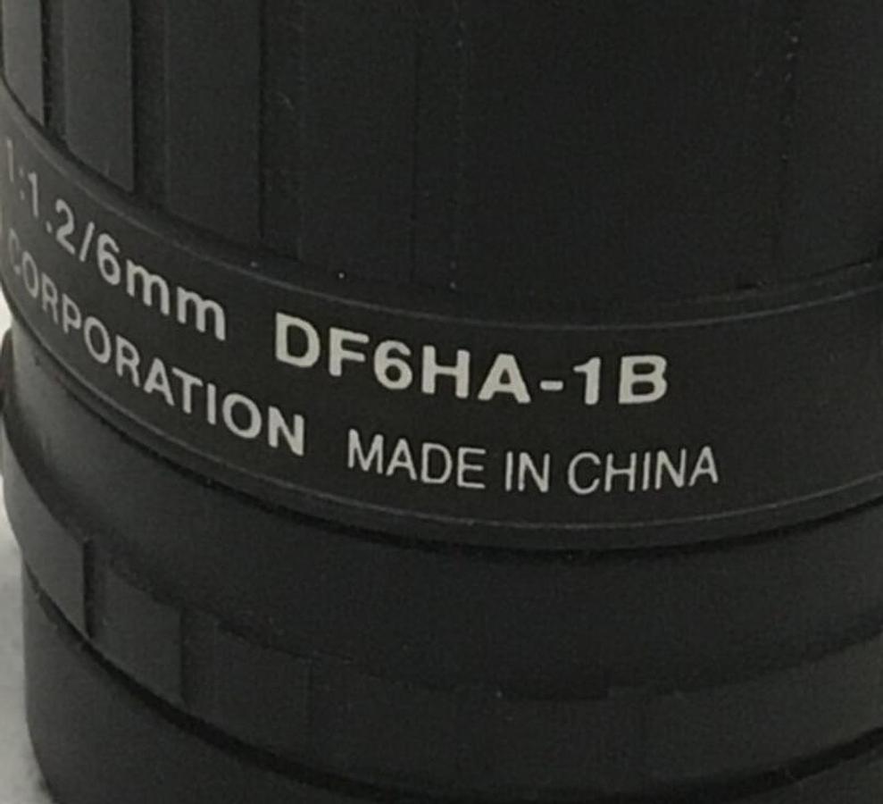 Used FUJI ELECTRIC Camera & Lens TK6277A2 DF6HA-1B USED