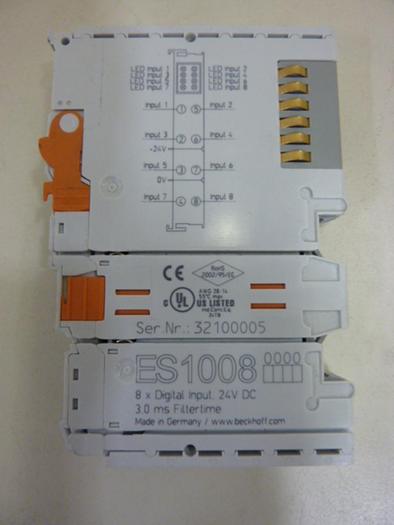 Used WAGO Digital Input Module ES1008 #52629