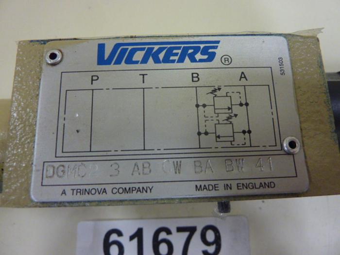 Used VICKERS Valve DGMC23ABCWBABW41 #64673