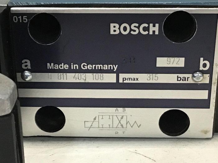 Used BOSCH Valve 0 811 403 108 SERVO Used