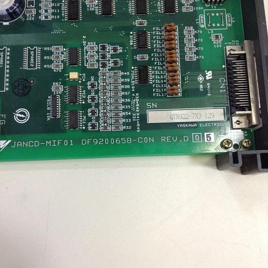 Used YASKAWA Circuit Board JANCD-MIF01 REV D05 #105500
