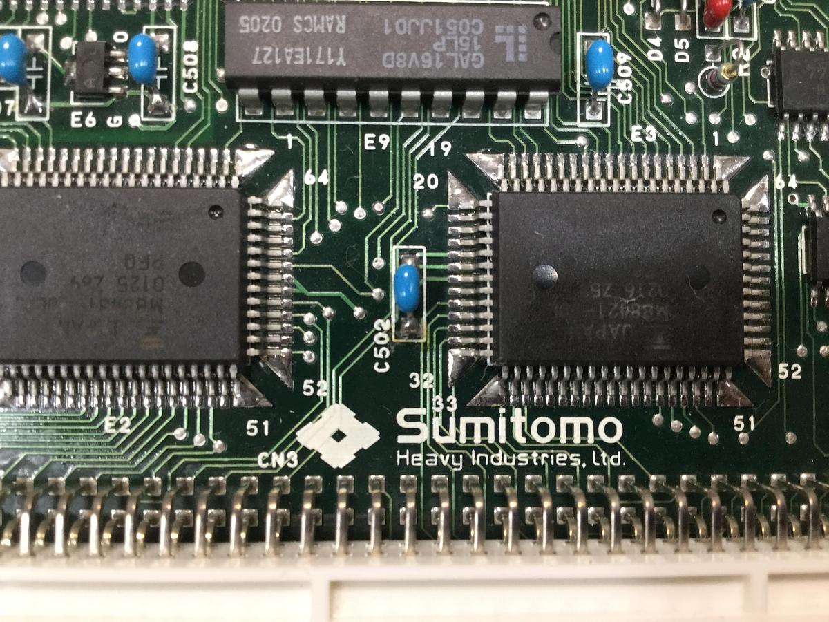 Used SUMITOMO Circuit Board CS6112090 SA765232BC Used