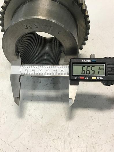 Used VAN DORN Die Height/Adjustable Tie Bar Nut 305105 #142259