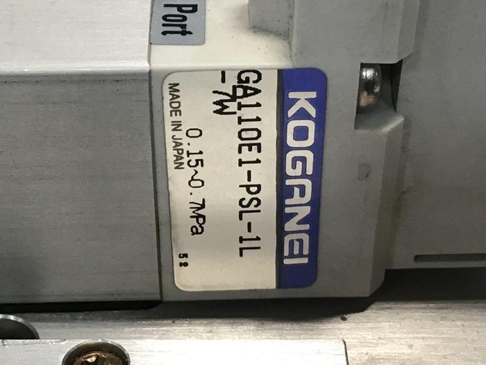 Used KOGANEI Manifold w/ Valves PBM7P-3W #120990