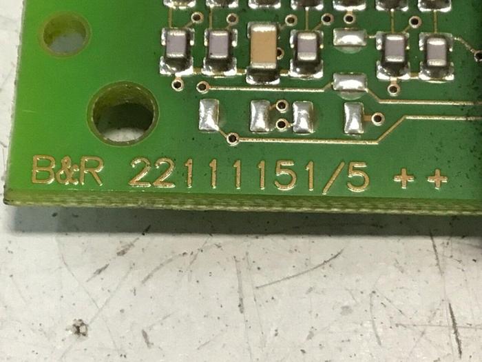 Used B&R Circuit Board 22111151/5 221111521 Used
