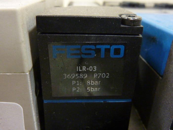 Used FESTO Control Block w/ Valves IFB8-03 #52801