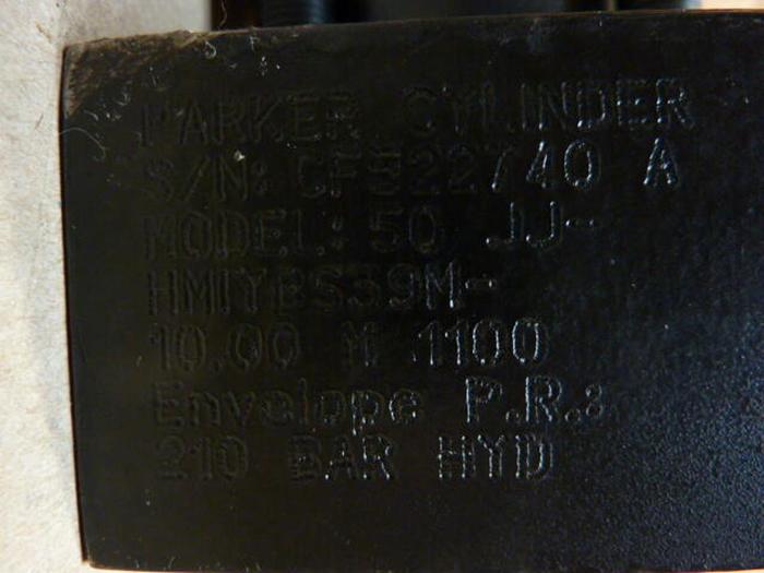 Used PARKER Cylinder 50 JJHMIYBS39M 10.00 M 1100 #29678