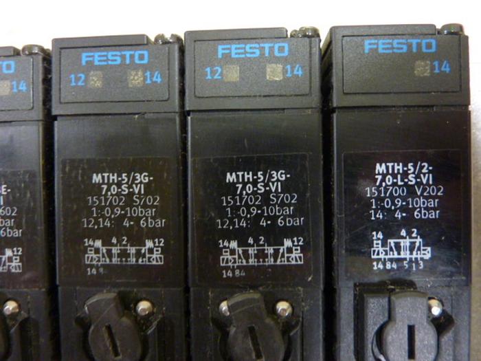 Used FESTO Control Block / Valve Terminal IFB13-03 #60712