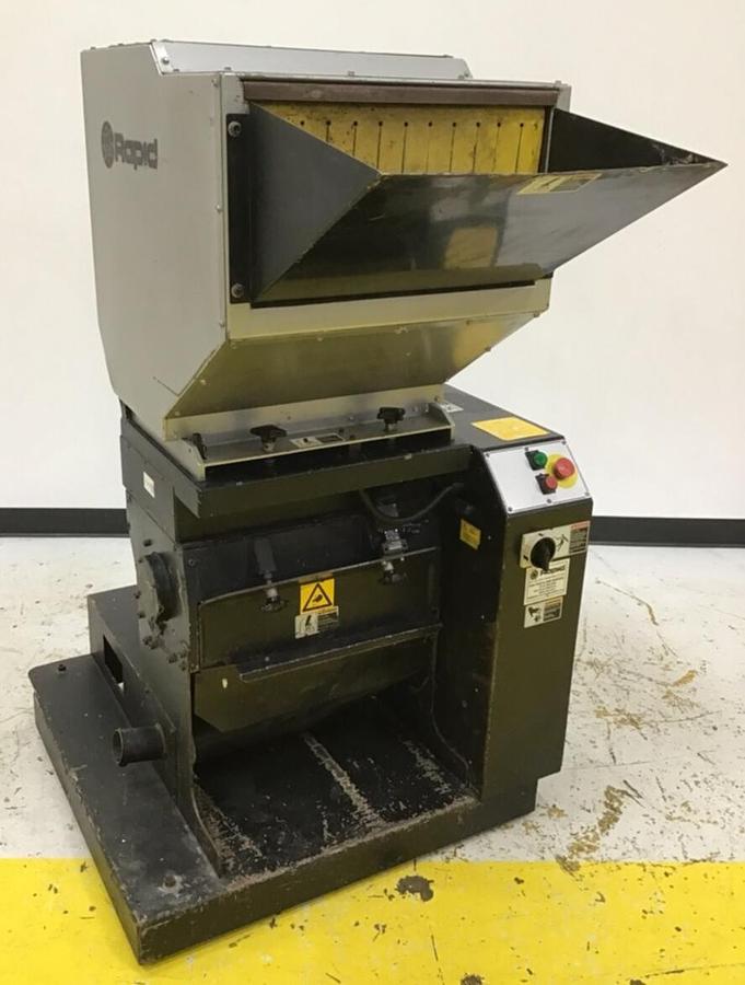 Used RAPID 3 HP Grinder Granulator, F-19, USED 
