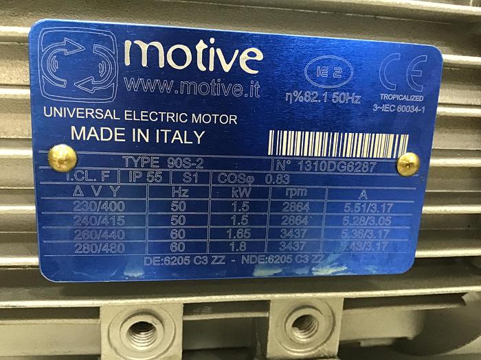 Used MOTIVE Motor 90S-2 MOT Used #138879