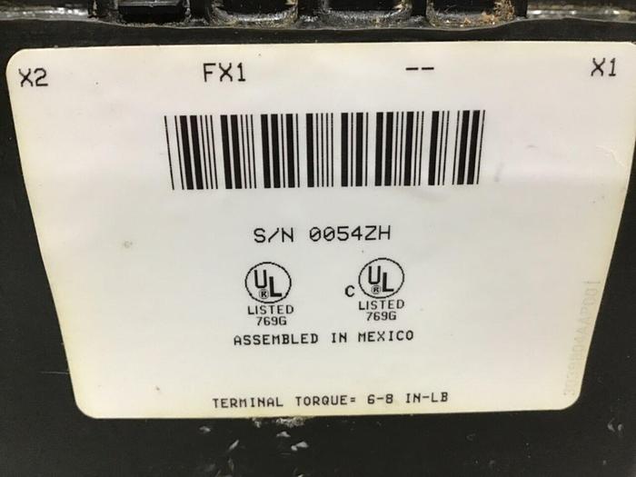 Used GENERAL ELECTRIC / GE 1.00 kVA Transformer 9T58K0052 Usedf