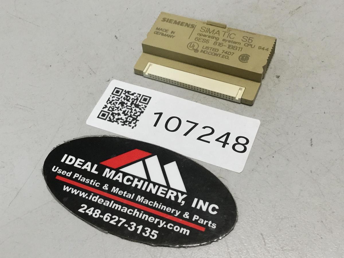 Used SIEMENS Memory Card 6ES5 816-1BB11 #107248